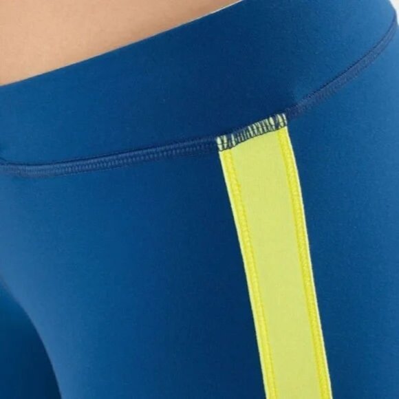 Lululemon Strike Tight Limitless Blue / Clarity Yellow / Wee Are From Space 8 - Picture 3 of 11